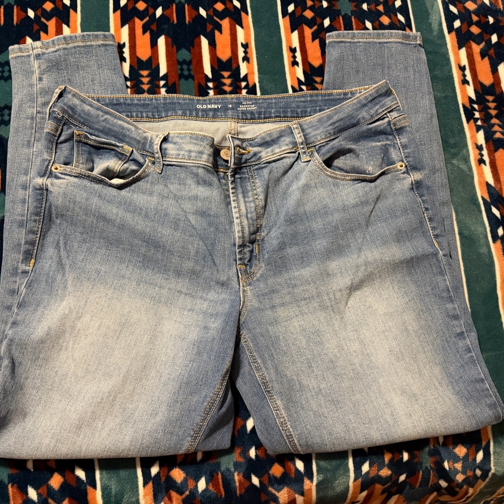 Old Navy Rockstar Skinny Women’s Blue Jeans